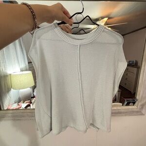 Elegant White Knit Top